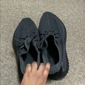 Yeezy 350 V2 black reflective